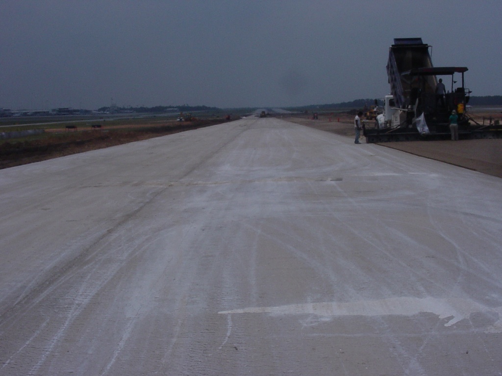 Runway Reconstruction Pensacola Regional Airport - Roller Compacted