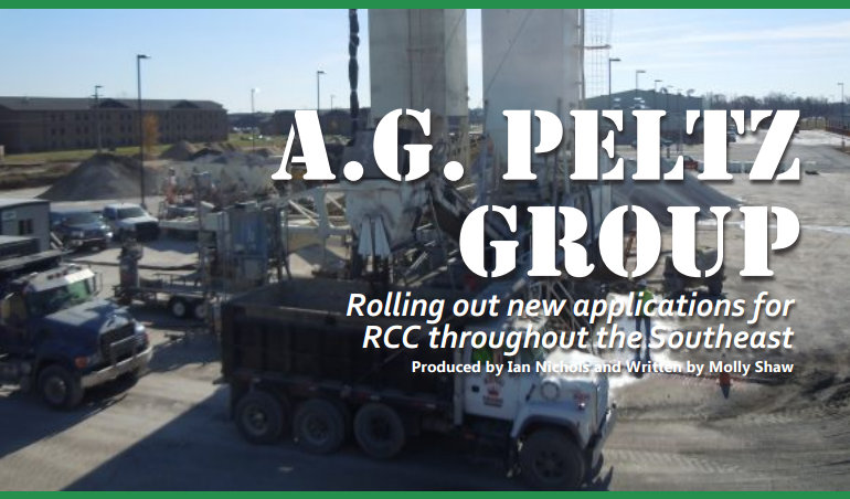 AG Peltz, the leader in Roller Compacted Concrete